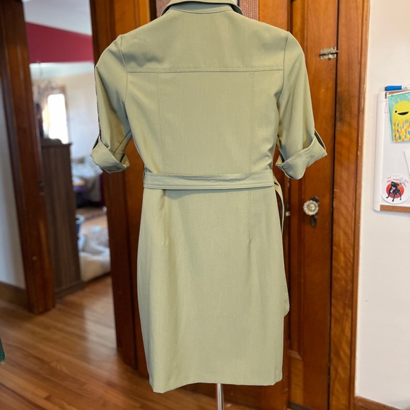 Sharagano Shirt Dress - Size 12 - Picture 2 of 6